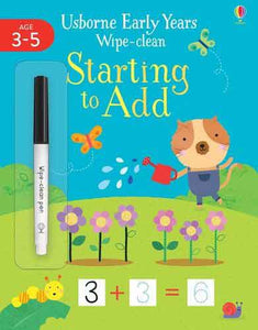 Early Years Wipe-Clean Starting to Add 4-5