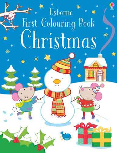 First Colouring Book Christmas