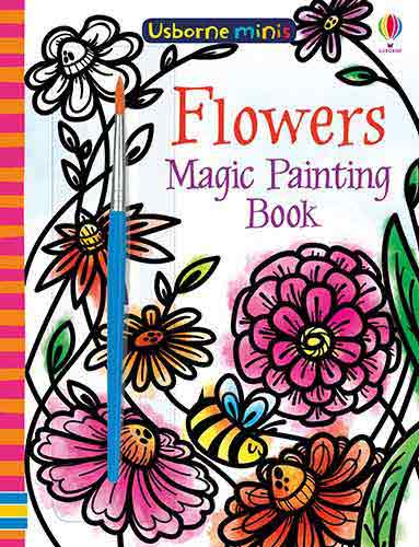 Mini Books Magic Painting Flowers