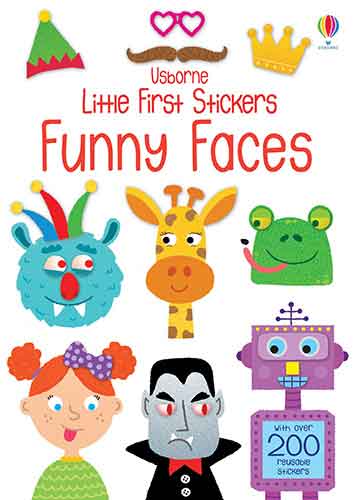 Little First Stickers Funny Faces