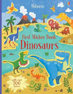 First Sticker Book Dinosaurs