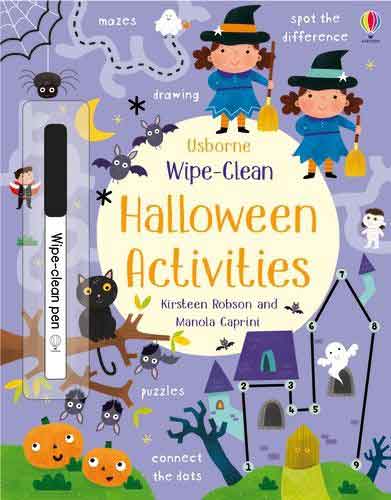 Wipe-Clean Halloween Activity