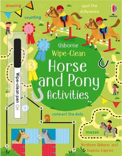 Wipe-Clean Horse and Pony Activities