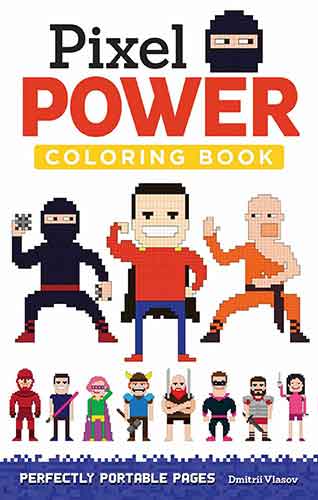 Pixel Power Coloring Book