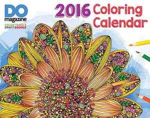 2016 Design Originals Coloring Calendar