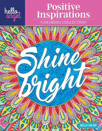 Hello Angel Positive Inspirations Coloring Collection