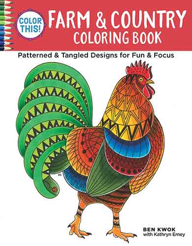 Color This! Farm and Country Coloring Book