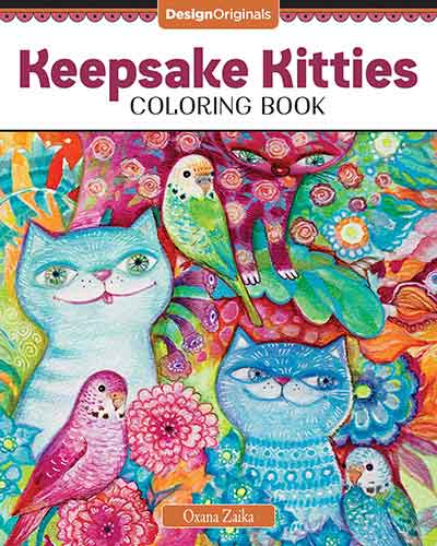 Keepsake Kitties Coloring Book