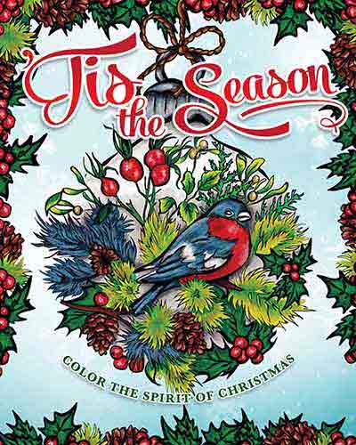 'Tis the Season: A Christmas Spirit Coloring Book