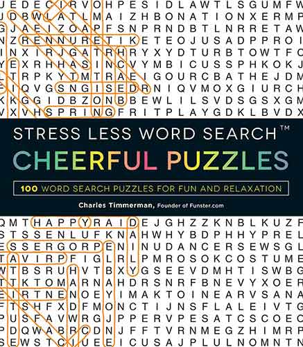 Stress Less Word Search - Cheerful Puzzles