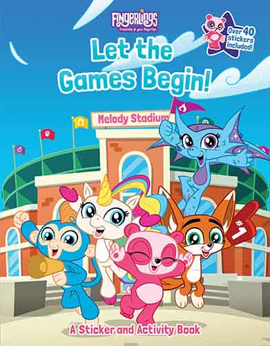 Fingerlings: Let The Games Begin! A Sticker And Activity Book