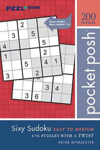 Pocket Posh Sixy Sudoku Easy to Medium