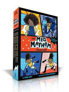 The Mia Mayhem Collection (Boxed Set): Mia Mayhem Is a Superhero!; Mia Mayhem Learns to Fly!; Mia Mayhem vs. The Super Bully; Mia Mayhem Breaks Down Walls