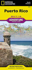 Puerto Rico Adventure Map