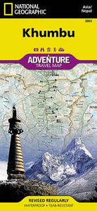 Nepal Khumbu Adventure Map