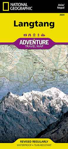 Langtang, Nepal Adventure Map
