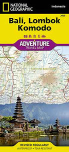 Bali, Lombok & Komodo Adventure Map