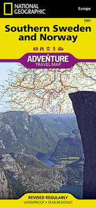 Southern Norway & Sweden Adventure Map