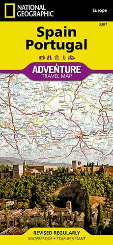 Spain and Portugal Adventure Map