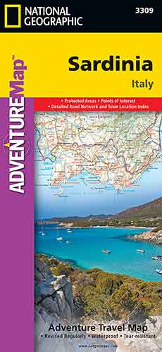 Sardinia Adventure Map