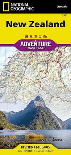 New Zealand Adventure Map