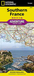 Southern France Adventure Map