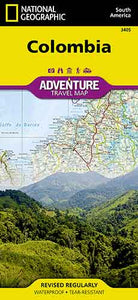 Colombia Adventure Map