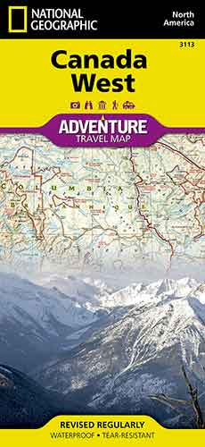 Canada West Adventure Map