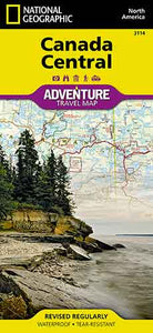 Canada Central Adventure Map