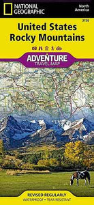 USA Rocky Mountains Adventure Map