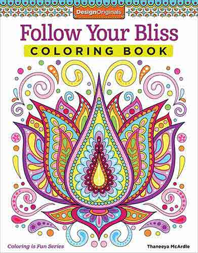 Follow Your Bliss Coloring Book