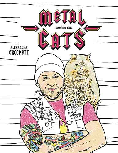 Metal Cats Coloring Book