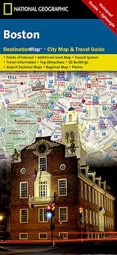 Boston Destination City Map