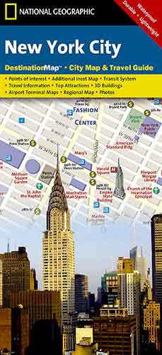 New York City Destination City Map