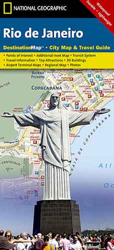 Rio de Janeiro Destination City Map