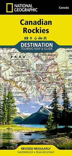 Canadian Rockies Destination Map