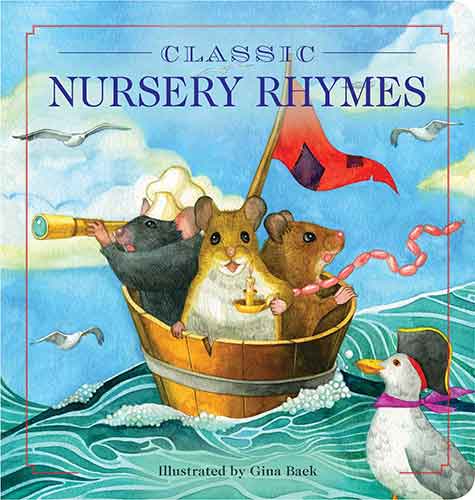 Classic Nursery Rhymes Oversized Padded Board Book 