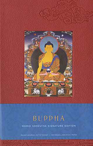Buddha Hardcover Blank Journal : Romio Shrestha Signature Edition