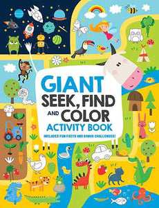 Giant Seek, Find, and Color Activity Book