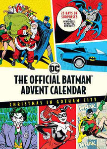 The Official Batman™ Advent Calendar: Christmas in Gotham City: 25 Days of Surprises with Mini Books, Mementos, and More! (Batman Books, Fun Holiday Advent Calendar, Super Hero)