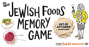 The Jewish Foods Memory Game