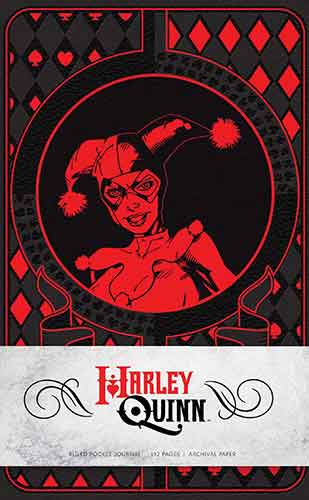 Harley Quinn Ruled Pocket Journal