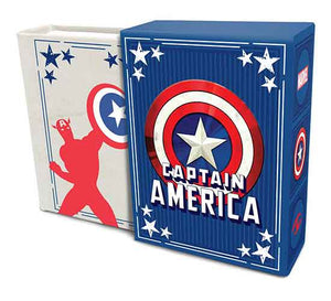 Marvel Comics: Captain America (Tiny Book): Inspirational Quotes From the First Avenger (Fits in the Palm of Your Hand, Stocking Stuffer, Nove