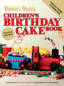 Children's Birthday Cake Book - Vintage Edition