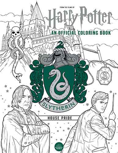 Harry Potter: Slytherin House Pride - The Official Colouring Book