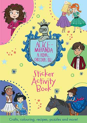 Alice-Miranda: A Royal Christmas Ball: Sticker Colour Activity