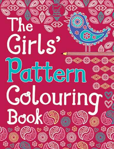 Girls' Pattern Colouring Book