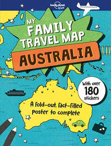 Lonely Planet Kids My Family Travel Map - Australia