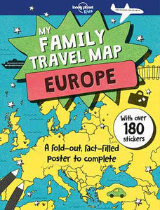 Lonely Planet Kids My Family Travel Map - Europe