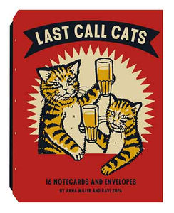 Last Call Cats Notecards